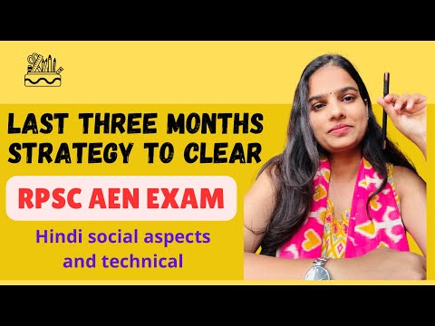 How to Prepare RPSC AEN Mains in 3 Months | Full Study Plan| #rpscaen #rpsc #govtjobs #ras #strategy