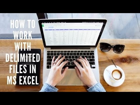 How to Work with Delimited Files in MS Excel