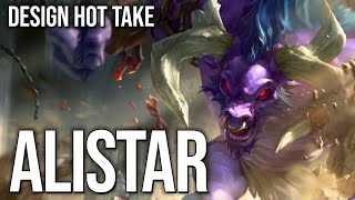 Alistar is just yet another minotaur || design hot take [CC] #shorts