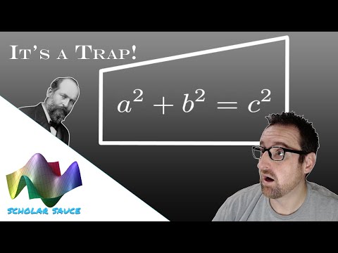 Pythagorean Theorem in a Trapezoid?!? - The Pythagorean President
