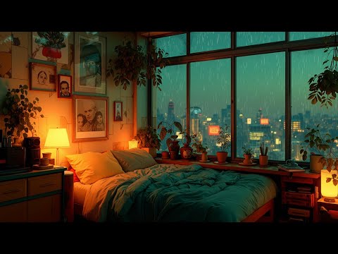 Cozy Lofi Night Music Study Mix - Relaxing Beats for Work & Sleep