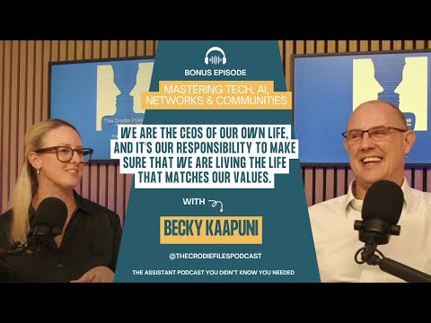 Mastering Tech, AI, Networks & Communities - Insights from Becky Kaapuni