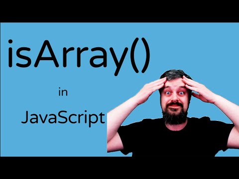 isArray in JavaScript?