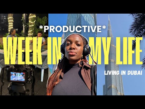 PRODUCTIVE WEEK IN MY LIFE IN DUBAI | GRADUATION, GETTING BACK INTO ROUTINE + MORE