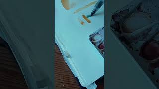 Watercolor Techniques #blendingcolors #gradienteffect #wetonwetpainting #watercolortips