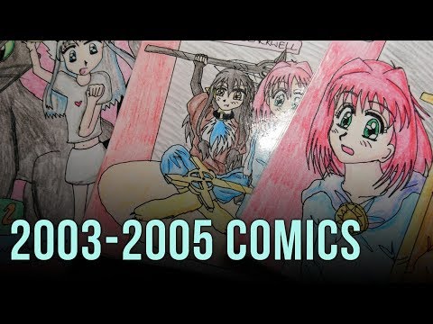 Looking at My 2003-2005 Comics!