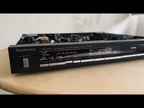 Technics QUARTZ Synthesizer FM/AM Stereo Tuner ST-S8 - What's inside?