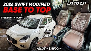 Swift 2026 Base To Top ✅ Swift Lxi To Zxi 2026 ✅ Swift Modified 2026 🔥 Swift Foglamp🔥Swift Rear ac ✅