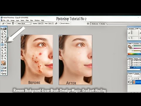 Photoshop Basic Tool's For Beginners| How To Use Photoshop Urdu Hindi