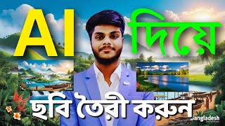 AI দিয়ে ছবি তৈরী করুন | Leonardo Ai Photo Generator | Bangla Tutorial | Leonardo Ai