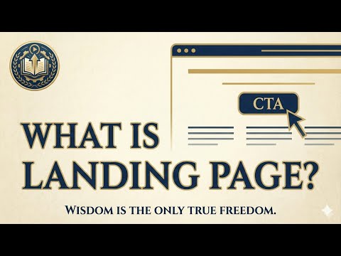 What is a Landing Page? | Simple Explanation with Real Example for Beginners