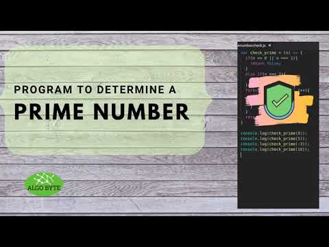 How to find if a number is prime in Javascript