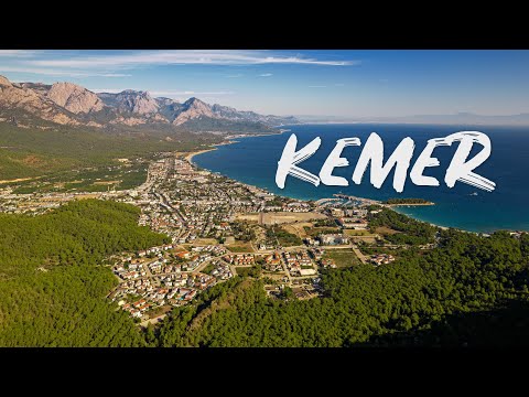 Кемер (Турция) с дрона | Antalya, Kemer, Kiriş (Turkey)
