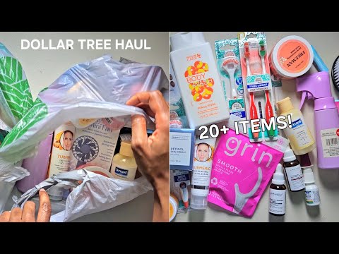 Huge skincare and hygiene Dollar Tree haul