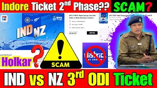 Alert📢 Don't Buy Ticket from 3rd Party App/Website.Indore Police Offical Update for FAKE Ticket