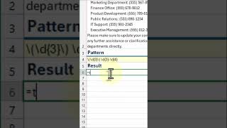 REGEXEXTRACT Function in Excel: Extract Phone Numbers from Any Text
