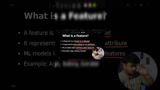 What is a Feature in Machine Learning? #shorts #ytshorts #codewithpurpose
