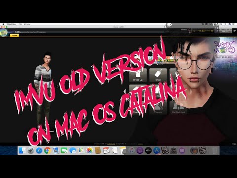 HOW TO RUN IMVU OLD CLIENT IN MAC OS CATALINA 2020