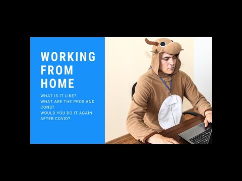 Working from home?