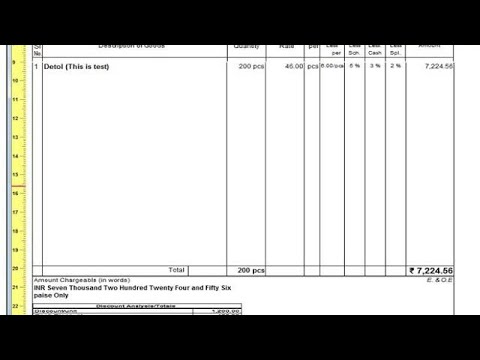 MULTIPLE DISCOUNT TDL IN SALES AND PURCHASE | Tally Prime|Invoice Print