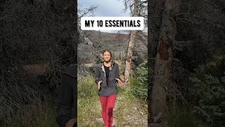 These are my 10 essentials for Hiking and Backpacking as a solo female explorer. #hiking