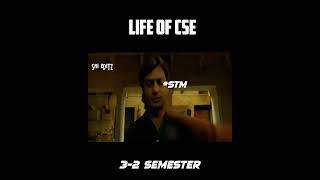 #status Life of Cse || #engineering #cse #csememes #btech #btechmemes #6semester