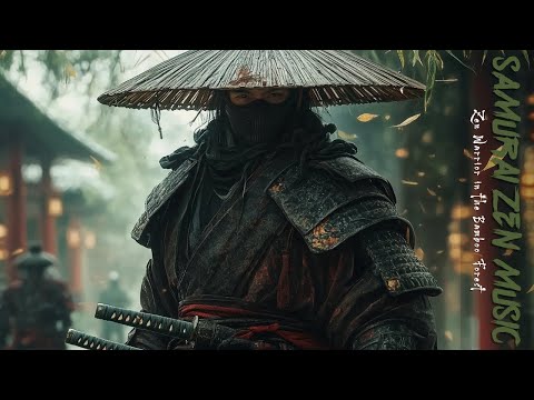 Zen Warrior in the Bamboo Forest - Samurai Meditation - Music to Heal the Soul - 2 Hours