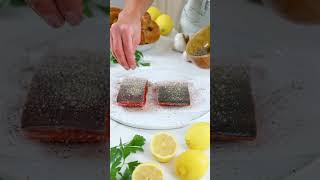 Lemon Butter Pan Seared Sockeye Salmon