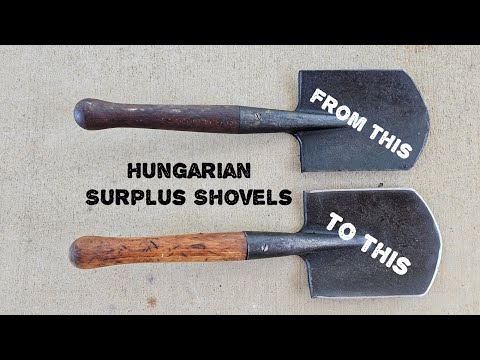 Hungarian Etool/Shovel Cleanup with PaxtonCreekSupply