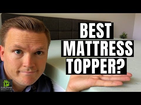 LUCID 3" Gel Memory Foam Mattress Topper REVIEW -The BEST Mattress Topper!