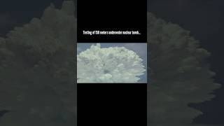 testing of 150 meter underwater nuclear bomb #nuclear #war #testing #nuclearprogram