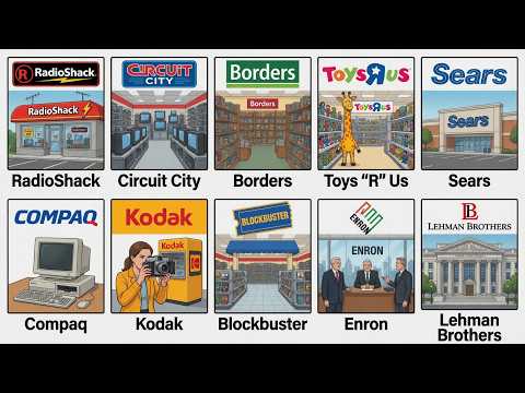 10 Billion Dollar Brand Names That Disappeared | What Really Happened?