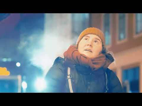 Vi pyntet en holdeplass til jul – med HjemJobbHjem