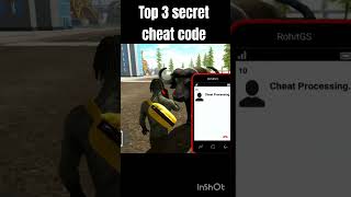 🤫 indian bike driving 3d    top 3 cheat code #shorts