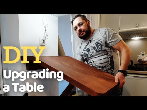 Upgrading a Bar Table in a Small Apartment / Makeover a Table / DIY