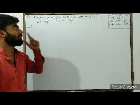 NCERT Questions based on equivalence relation