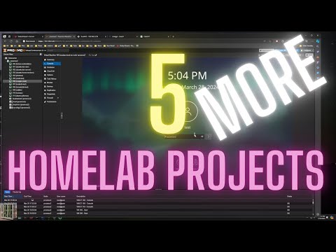 Looking for new ideas for your Homelab? Here are 5 more project ideas.