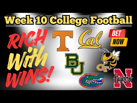 2025 CFB Week 10 #footballpicks #bettingtips #collegefootballpicks #collegefootballpredictions #cbf