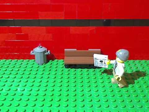 Lego book reading