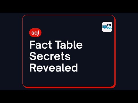 The Right Way to Build Aggregate Fact Tables in a Data Warehouse #etl #sql #sqltips #datawarehousing