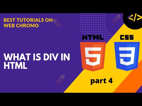 | what is div in html | div tag in html |  web chromo | #div #html