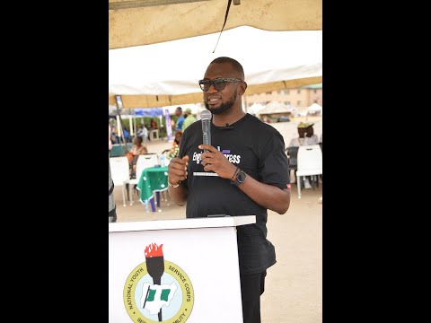 Sensitization of NYSC Corp members on EngineeringXpress App for engagement & training by Uzor Onyia