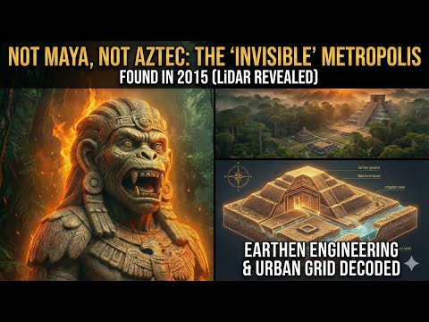 THE JUNGLE HID A MEGACITY: Inside the "City of the Monkey God" (Honduras LiDAR Discovery)
