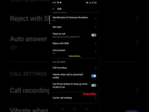 Call Recording ON/OFF kaise kre