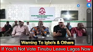 If You'll Not Vote Tinubu In 2027 Leave Lagos