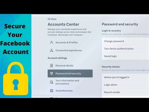 Secure your Facebook ID using email and phone number.