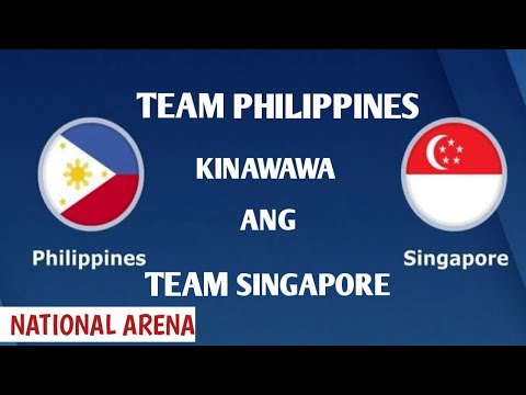 Team Philippines kinawawa Lang ang team Singapore | National Arena | Bagakaygaming09