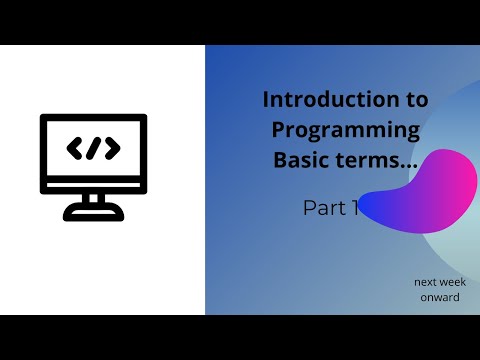 Part-1 | Introduction to programming |  #programming #cprogramming #programmingbeginner #coding