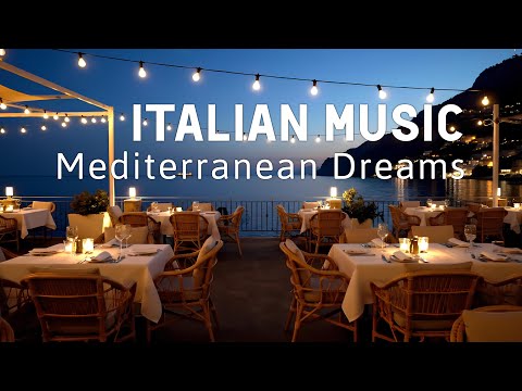 🎶 Italian Vibes & Mediterranean Music 🎶 2+ Hours Scenic Amalfi Coast & Lake Como Relaxation 4K