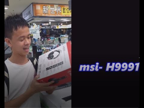 Đập Hộp tai nghe msi- H991 | msi- H991 Unboxing.
